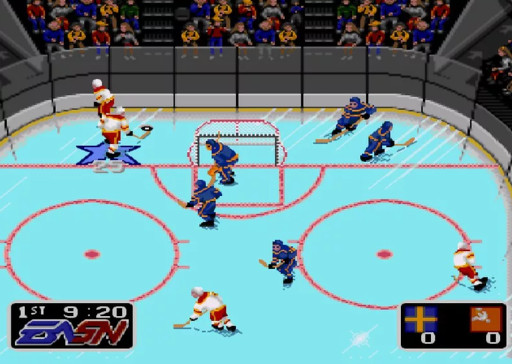 Начало игры EA Hockey_1.